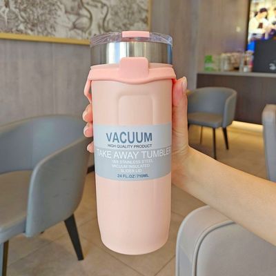 Gepersonaliseerde kleur Direct Geïsoleerde Fles Roestvrij staal Buitenreizen mok 550ml/710ml
