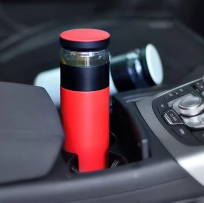500 ml Separatiefilter Roestvrij staal Vacuumglasfles Geïsoleerde Draagbare Theekop
