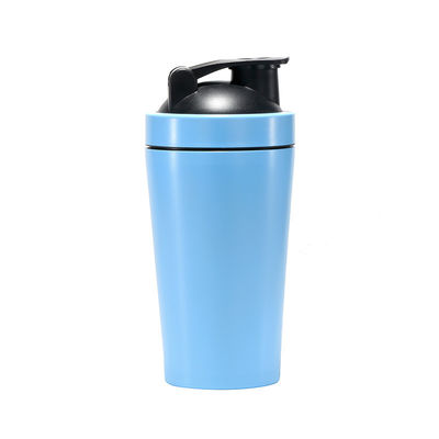 500 ml en 750 ml Gymmetalen roestvrijstalen shakerfles met mengbal OEM aanvaard