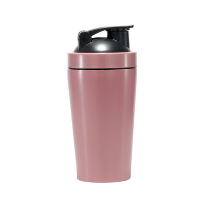 500 ml en 750 ml Gymmetalen roestvrijstalen shakerfles met mengbal OEM aanvaard