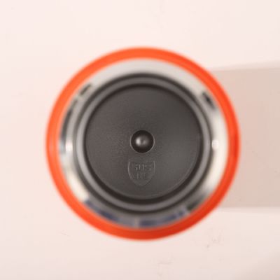 Rechte beker 316 roestvrij staal veer deksel Draagbare thee thermosfles met theefilter