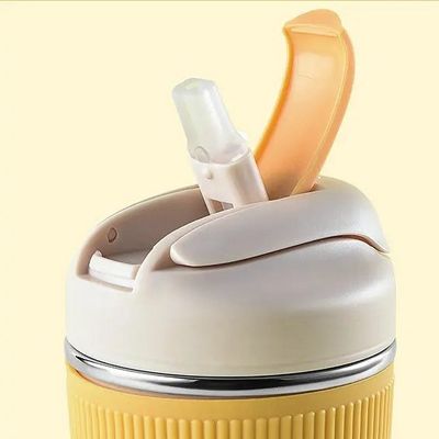 350 ml/480 ml productiecapaciteit 316 roestvrij staal waterfles met siliconen mouw