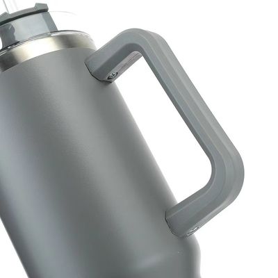 40oz Sublimatie Reis Koffiebeker Met Handvat Poeder Gecoate roestvrij staal Tumbler