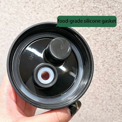 710ML roestvrijstalen koffiebeker lekkagevrije camping thermische mok met stro en aangepast logo