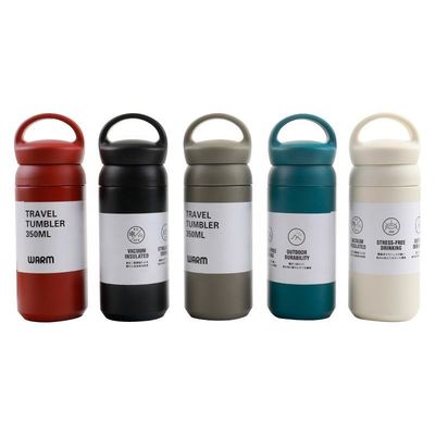 350 ml 500 ml Vacuum Sportflessen van roestvrij staal met handgreep voor buitenactiviteiten