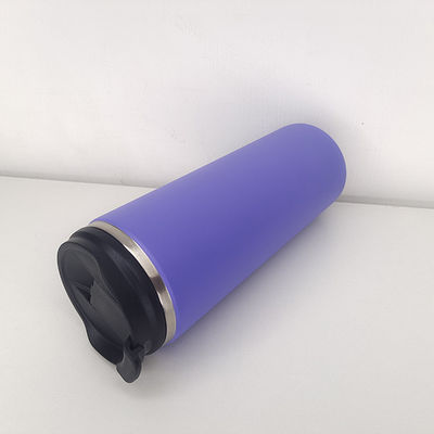 Dubbele wand vacuüm reis koffiebeker met deksel stro logo Skinny tumbler stalen bekers