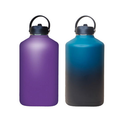 Buitenreizen en productie 3800 ml metalen dubbele geïsoleerde fles met vacuümflasjes