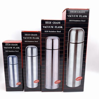 500 ml kogelvormige dubbele wand geïsoleerde fles met een volle vacuümbeker voor warm en koud water