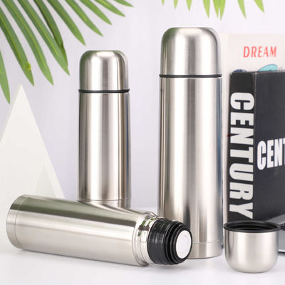 500 ml kogelvormige dubbele wand geïsoleerde fles met een volle vacuümbeker voor warm en koud water