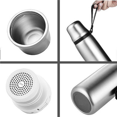 Roestvrij staal Sportwaterflessen met filter Hou je drank koud en schoon