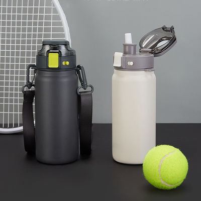 Alle toepasselijke personen Vacuümflask Poederbedekte OEM Geïsoleerde waterfles voor sporten
