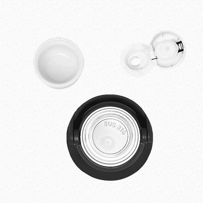 PP Food Grade Lid Roestvrij staal Vacuum Geïsoleerde Sportwaterfles voor Fitness Gym