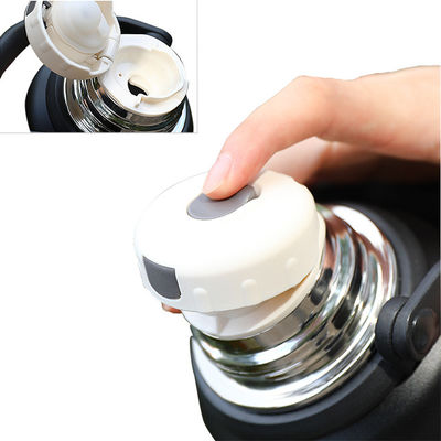 PP Food Grade Lid Roestvrij staal Vacuum Geïsoleerde Sportwaterfles voor Fitness Gym