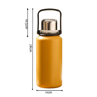 PP Food Grade Lid Roestvrij staal Vacuum Geïsoleerde Sportwaterfles voor Fitness Gym
