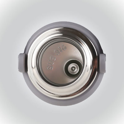 PP Food Grade Lid Roestvrij staal Vacuum Geïsoleerde Sportwaterfles voor Fitness Gym