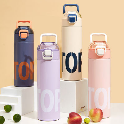 500 ml roestvrij staal vacuümfles ontwerp voor 2023 Soft Touch Geïsoleerde waterfles