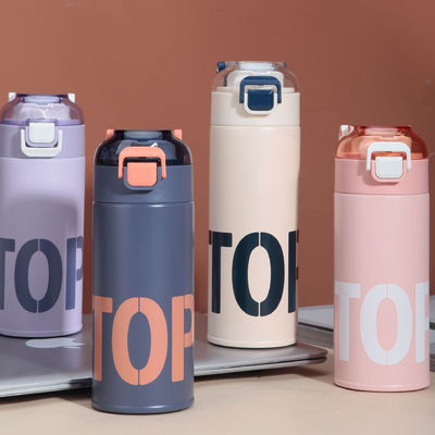 500 ml roestvrij staal vacuümfles ontwerp voor 2023 Soft Touch Geïsoleerde waterfles