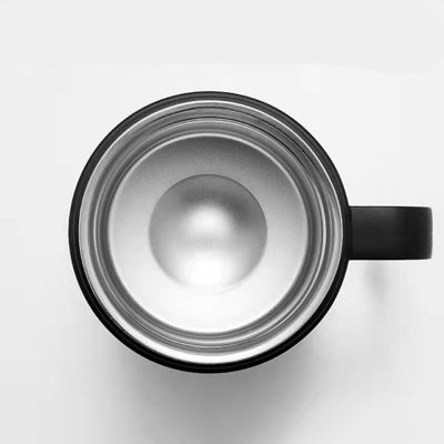 Alle seizoenen dubbelwand roestvrij staal koffiemok met draagbaar handvat