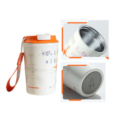 Geïsoleerd roestvrij staal Reis koffiebeker Tumbler Cup herbruikbaar lekbestendig 380ml 510ml