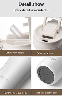 Moderne design vacuümgeïsoleerde koffiekop van roestvrij staal ideaal voor reizen en kantoor