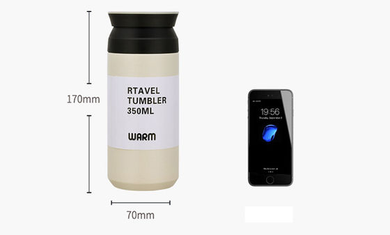 Vacuümflessen van roestvrij staal geïsoleerde koffiebekers met handvat voor terug naar school
