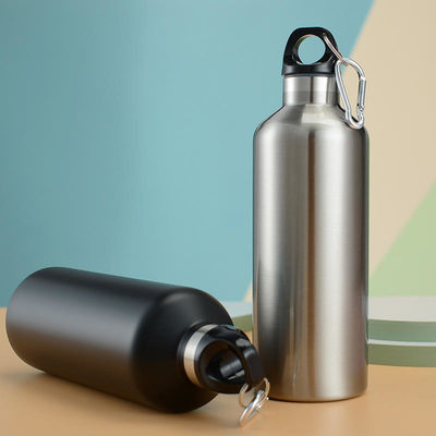 Aanpasbare geïsoleerde koffiebeker 750 ml/1000 ml Metalen Staal Vacuüm Geïsoleerde Waterfles