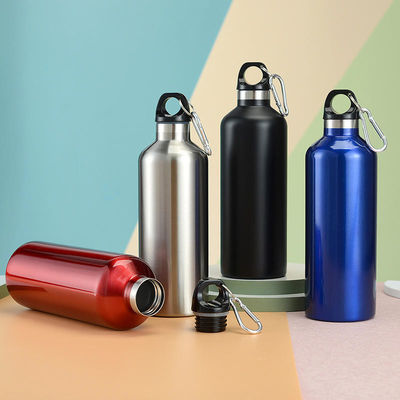 Aanpasbare geïsoleerde koffiebeker 750 ml/1000 ml Metalen Staal Vacuüm Geïsoleerde Waterfles