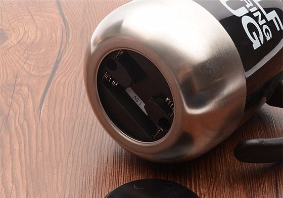 304 roestvrij staal koffie-melk mengbek met magnetische mok en zelf roerfunctie
