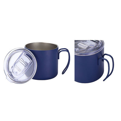 Klassieke koffiemokken van staal, warmtegeïsoleerd en vacuümverzegeld voor wegreizen