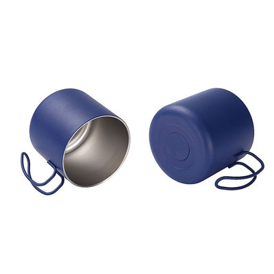 Kleurrijke handgreep roestvrij staal reiskoffiemokken Thermische isolatie prestaties Geen