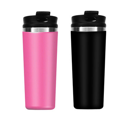 Custom kleurrijke stalen koffiekoppels, logo, reisbekers, hou het drinken warm koud 12-24 uur.