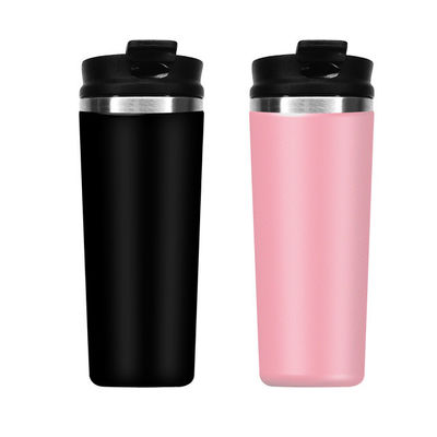Custom kleurrijke stalen koffiekoppels, logo, reisbekers, hou het drinken warm koud 12-24 uur.