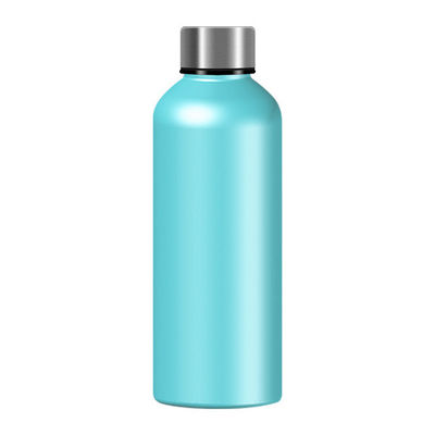 500 ml metalen reisknop vacuüm geïsoleerde waterfles om het drankje warm koud te houden 12-24 uur