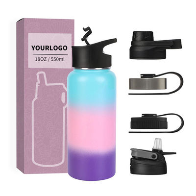 650 ml metalen vacuümfles De perfecte reisgenoot voor sport en zaken.