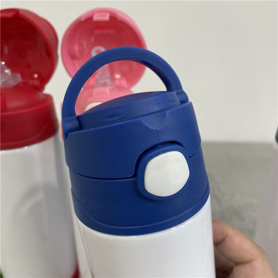 12oz Sublimatie Kids Tumblers Waterfles voor kinderen met roestvrij staal binnenin