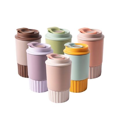 Roestvrij staal Vacuum Travel Mug 350ml Geïsoleerde herbruikbare koffiepot met afdichting