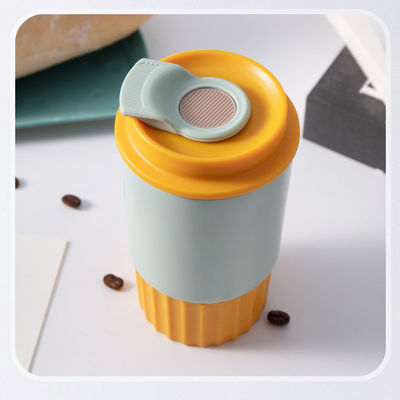Roestvrij staal Vacuum Travel Mug 350ml Geïsoleerde herbruikbare koffiepot met afdichting