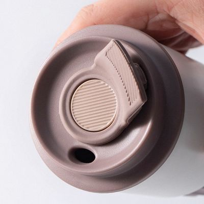 Roestvrij staal Vacuum Travel Mug 350ml Geïsoleerde herbruikbare koffiepot met afdichting
