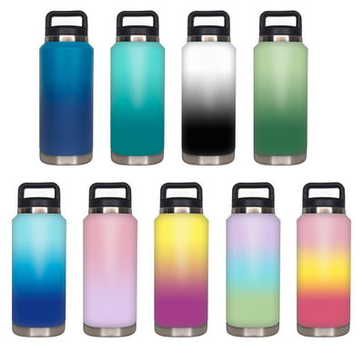 Persoonlijke deksel vacuüm water tumbler met verschillende kleuren 350ml/550ml/1000ml/1800ml capaciteit