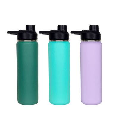 Verkoop 22 oz roestvrij staal waterfles grote capaciteit stofzuiger voor kinderen en volwassenen
