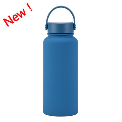 Vacuümgeïsoleerde fles met aangepast logo 2023 Candy Color roestvrij staal sportketel