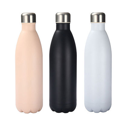 Functie Waterfles met een deksel van 1 liter van roestvrij staal geïsoleerd voor sport