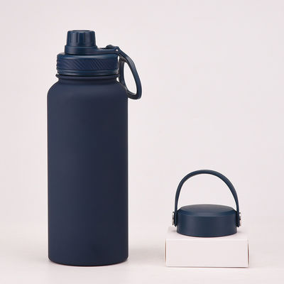 Vacuümflessen 1 liter koffiebeker met deksel Sportfiets waterfles voor de prestaties