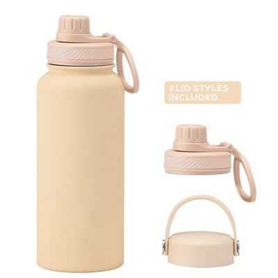 Vacuüm Flask Set Poeder bedekte geïsoleerde waterfles voor kamperen Gepersonaliseerd logo