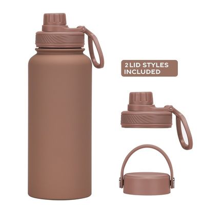 Vacuüm Flask Set Poeder bedekte geïsoleerde waterfles voor kamperen Gepersonaliseerd logo