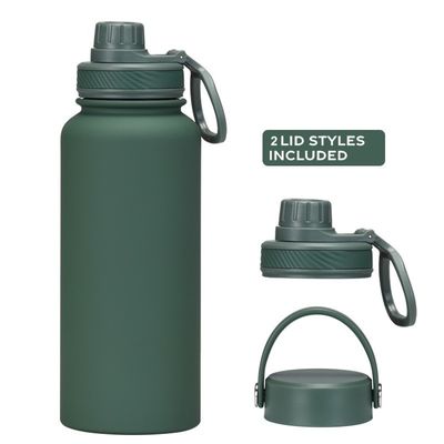 1 liter vacuümfles met een grote capaciteit en 6-12 uur warmte-isolatie