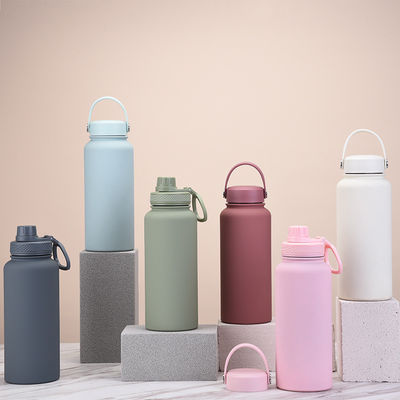 1 liter vacuümfles met een grote capaciteit en 6-12 uur warmte-isolatie
