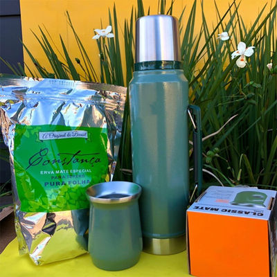 Aanpasbare Yerba Mate Theekop Vacuümgeïsoleerde Reisbekers Perfect voor B2B-efficiëntie