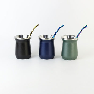 Direct geïsoleerde roestvrijstalen bekertje Draagbare aangepaste lekvrije koffie sapfles