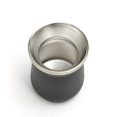 304 roestvrij staal dubbele wand koffiebeker met aangepast logo geïsoleerde Yerba Mate Cup